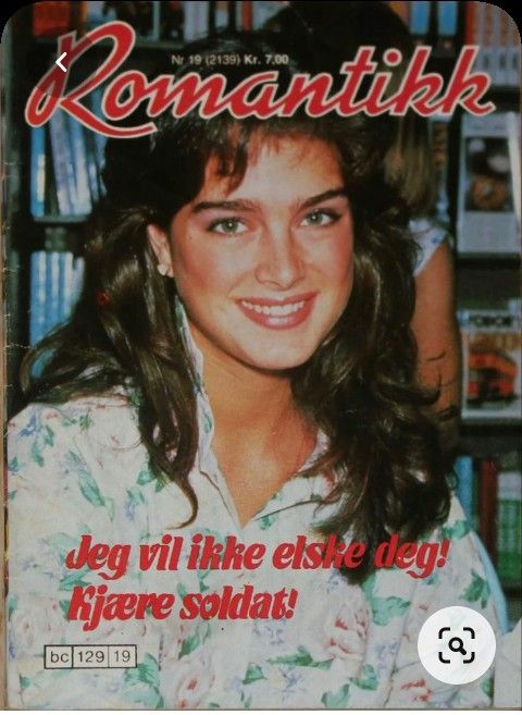 ROMANTIKK magazine side cover Issue 19 (2139)   1986